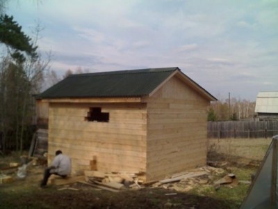 Проект «Домик в деревне» Дом из бревна с печью